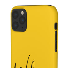 Load image into Gallery viewer, &quot;Wifey&quot; Snap Case Yellow
