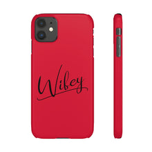 Load image into Gallery viewer, &quot;Wifey&quot; Snap Case Red
