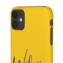 Load image into Gallery viewer, &quot;Wifey&quot; Snap Case Yellow
