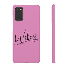 Load image into Gallery viewer, &quot;Wifey&quot; Snap Case Pink
