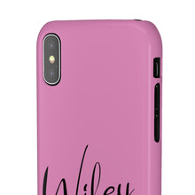 Load image into Gallery viewer, &quot;Wifey&quot; Snap Case Pink
