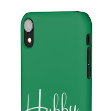 Load image into Gallery viewer, &quot;Hubby&quot; Snap Case Green
