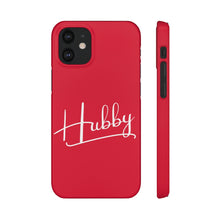 Load image into Gallery viewer, &quot;Hubby&quot; Snap Case Red
