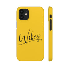 Load image into Gallery viewer, &quot;Wifey&quot; Snap Case Yellow
