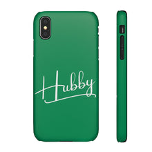 Load image into Gallery viewer, &quot;Hubby&quot; Snap Case Green
