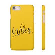 Load image into Gallery viewer, &quot;Wifey&quot; Snap Case Yellow
