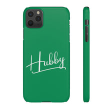 Load image into Gallery viewer, &quot;Hubby&quot; Snap Case Green
