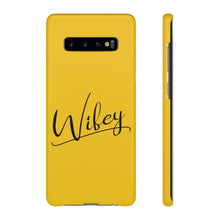 Load image into Gallery viewer, &quot;Wifey&quot; Snap Case Yellow
