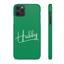 Load image into Gallery viewer, &quot;Hubby&quot; Snap Case Green
