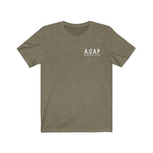 Load image into Gallery viewer, &quot;A.S.A.P.&quot; Unisex Jersey Short Sleeve Tee
