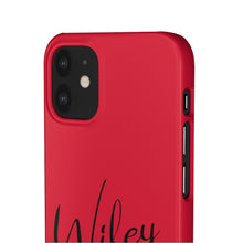 Load image into Gallery viewer, &quot;Wifey&quot; Snap Case Red
