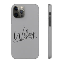 Load image into Gallery viewer, &quot;Wifey&quot; Snap Case Gray
