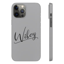 Load image into Gallery viewer, &quot;Wifey&quot; Snap Case Gray
