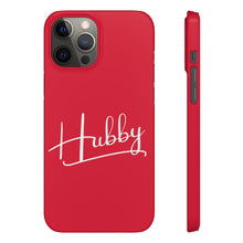 Load image into Gallery viewer, &quot;Hubby&quot; Snap Case Red
