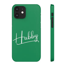 Load image into Gallery viewer, &quot;Hubby&quot; Snap Case Green
