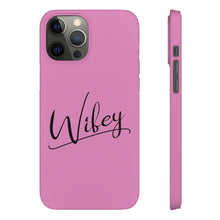 Load image into Gallery viewer, &quot;Wifey&quot; Snap Case Pink
