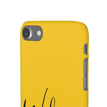 Load image into Gallery viewer, &quot;Wifey&quot; Snap Case Yellow
