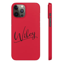 Load image into Gallery viewer, &quot;Wifey&quot; Snap Case Red
