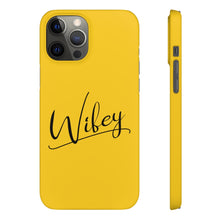 Load image into Gallery viewer, &quot;Wifey&quot; Snap Case Yellow
