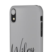 Load image into Gallery viewer, &quot;Wifey&quot; Snap Case Gray
