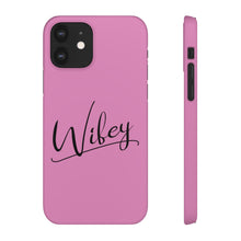 Load image into Gallery viewer, &quot;Wifey&quot; Snap Case Pink
