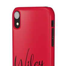 Load image into Gallery viewer, &quot;Wifey&quot; Snap Case Red
