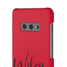 Load image into Gallery viewer, &quot;Wifey&quot; Snap Case Red
