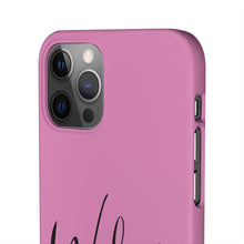 Load image into Gallery viewer, &quot;Wifey&quot; Snap Case Pink
